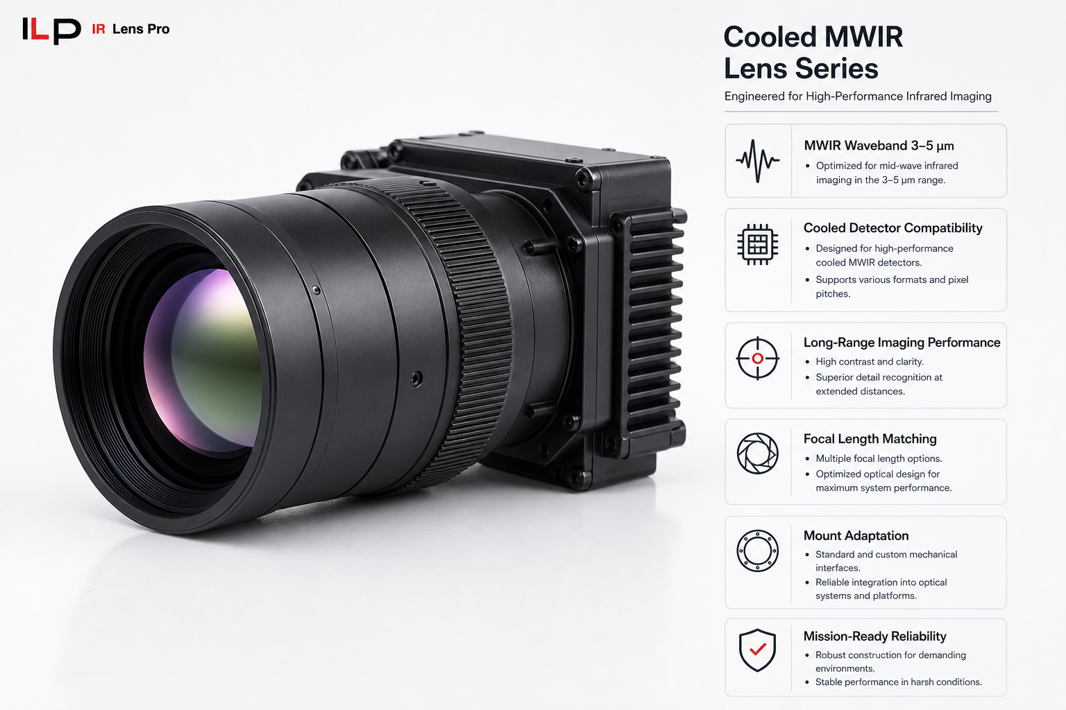Cooled MWIR Lens Series