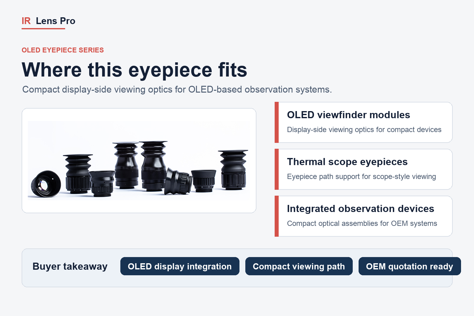 OLED Eyepiece Series